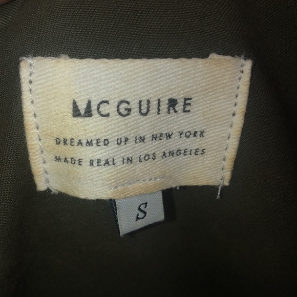MCQUIRE Updated Weighted Army Jacket.  EUC. - Picture 3 of 9